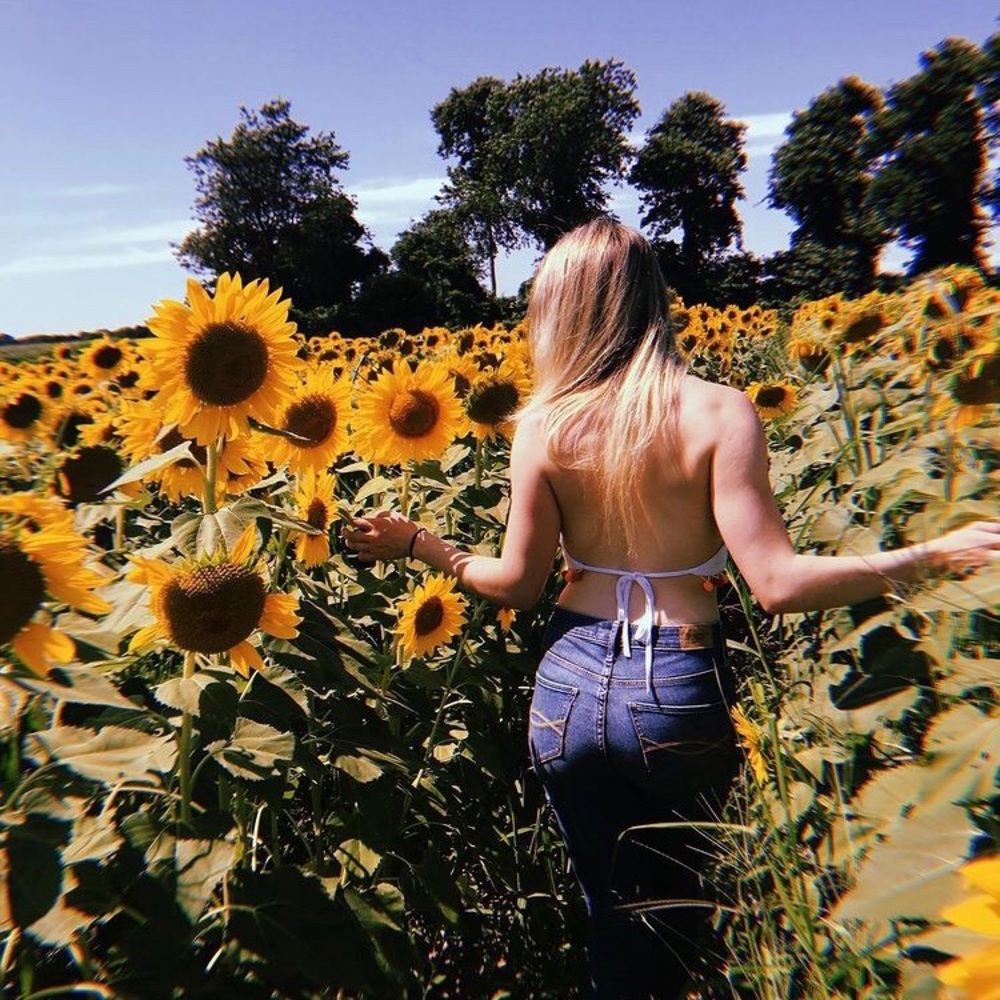 Forever 21 Backless Halter Crop Top